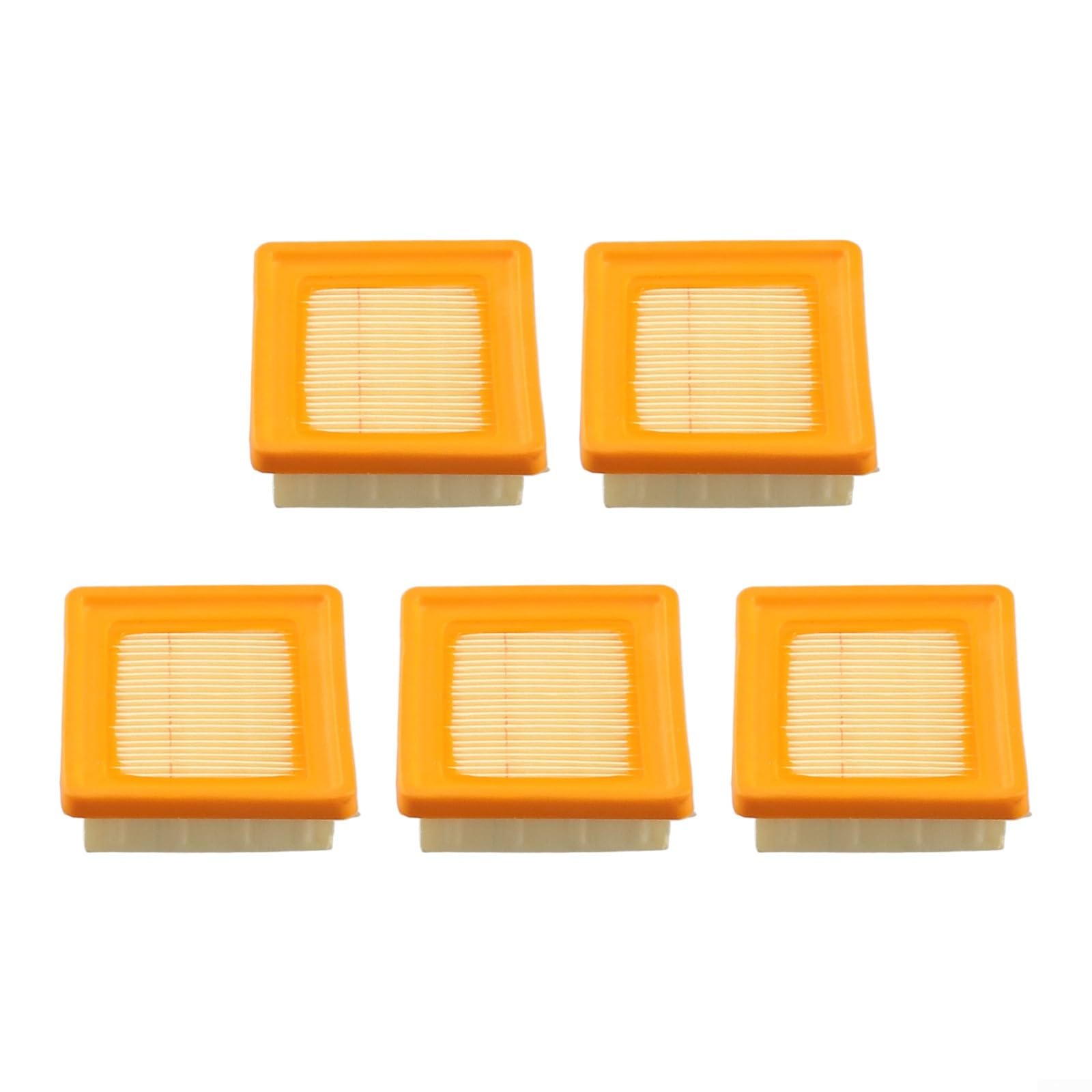 Kompatibles Luftfilter-Set, 5 Stück, für Rasentrimmer-Modelle wie KM-Serie und mehr, Ersatzteil-Nr. 41801410300 Kompatibles Luftfilter-Set, 5 Stück, für Rasentrimmer-Modelle wie KM-Serie und mehr, Ersatzteil-Nr. 41801410300 von Lecreatekit