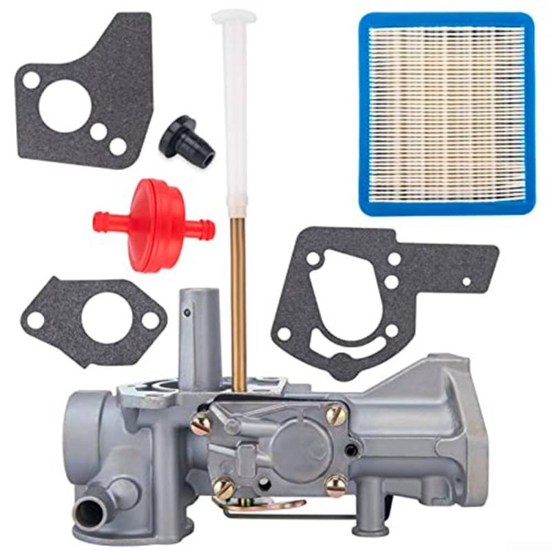Komplettes Vergaser-Ersatz-Set 498298 mit Luftfilter und Kraftstofffilter für BS Motormodelle 495426 495951 490533 von Lecreatekit
