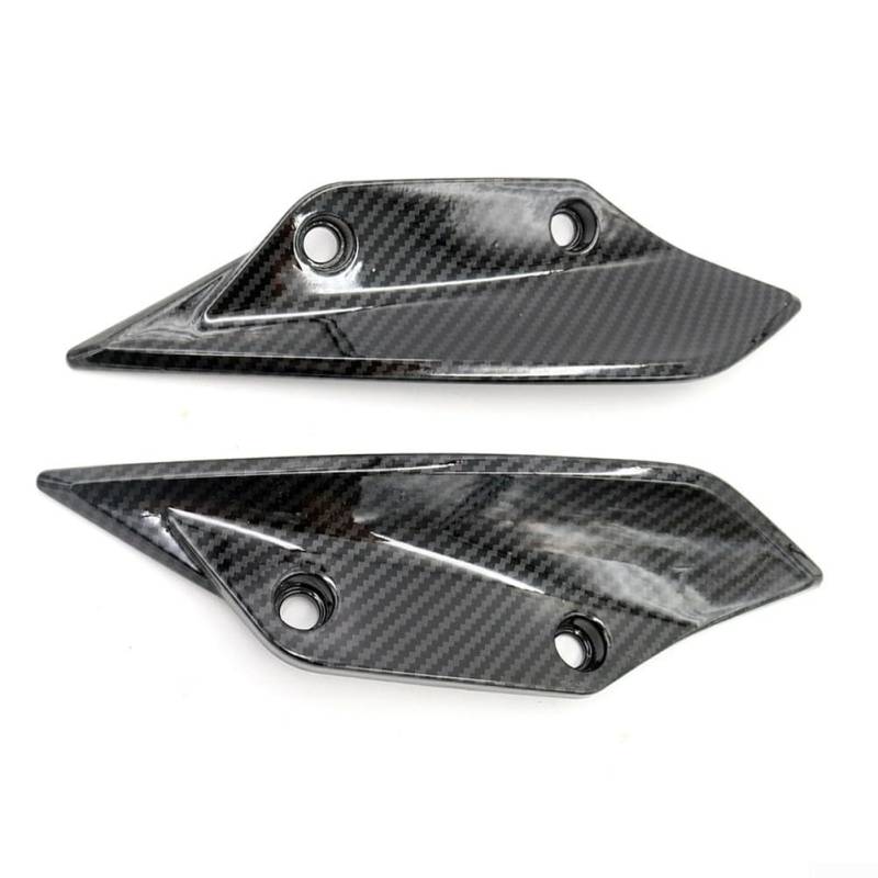 Lecreatekit Motorradverkleidung, Seitenspoilerhaube, Motorrad-Frontverkleidung, Aerodynamische Winglets, für S1000RR 20092018 von Lecreatekit