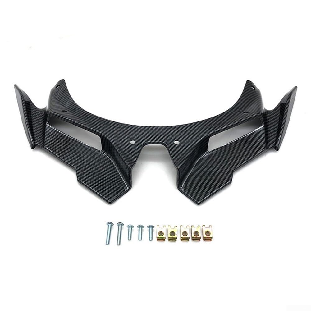 Motorrad Aerodynamischer Kotflügelschutz für Kawasaki, Direkteinbau Spoiler (Kohlefaser) von Lecreatekit