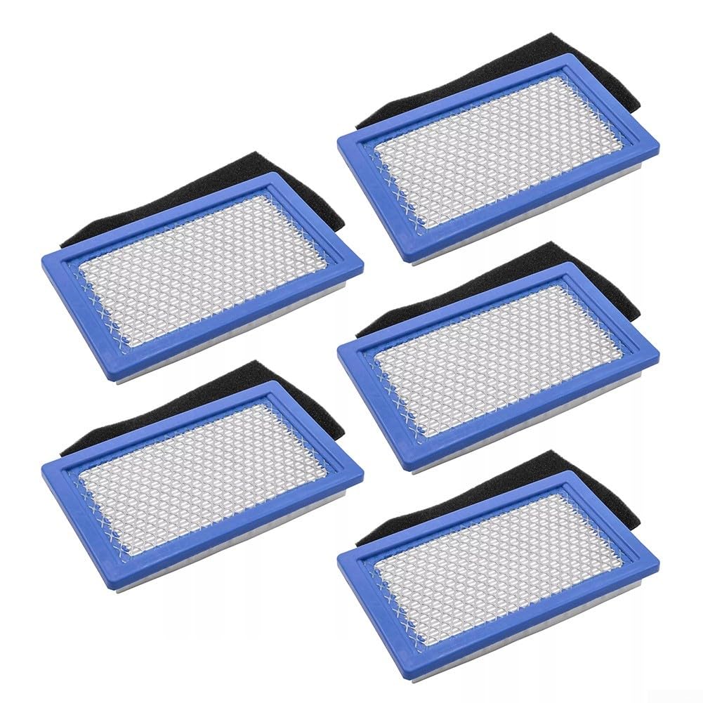 Rasenmäher-Luftfilter, Rasenmäher-Filter-Set enthält 5 Vorfilter und Luftfilter mit Geräuschreduzierung für Kawasaki MIU10998 Rasenmäher-Luftfilter, Rasenmäher-Filter-Set enthält 5 Vorfilter und Luftfilter mit Geräuschreduzierung für Kawasaki MIU10998 von Lecreatekit