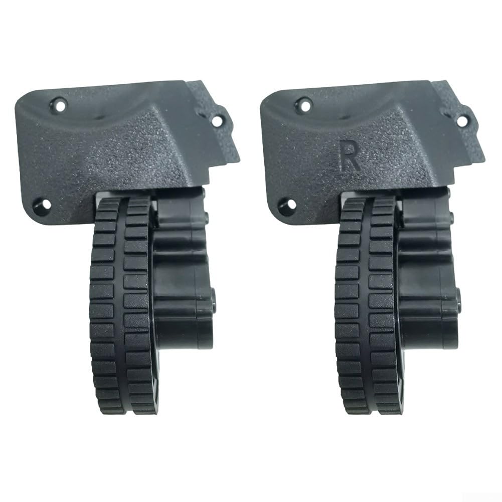 Staubsauger links rechts Rad, Räder links rechts Ersatzteile für ISWEEP D520 für 360 Serie Saugroboter (links + rechts) von Lecreatekit