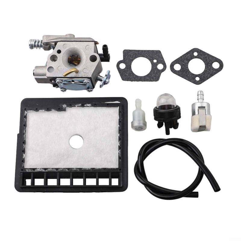 Vergaser-Set, Kettensägen, Vergaser-Luftfilter-Set, Leistungsverbesserung für Echo CS-301 CS-305 CS3000 WT-589 A021000232 von Lecreatekit