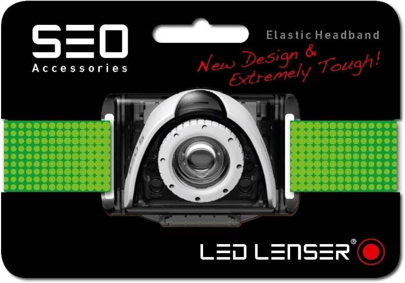 LED Lenser SEO Elastic Headband, Grün von LED Lenser