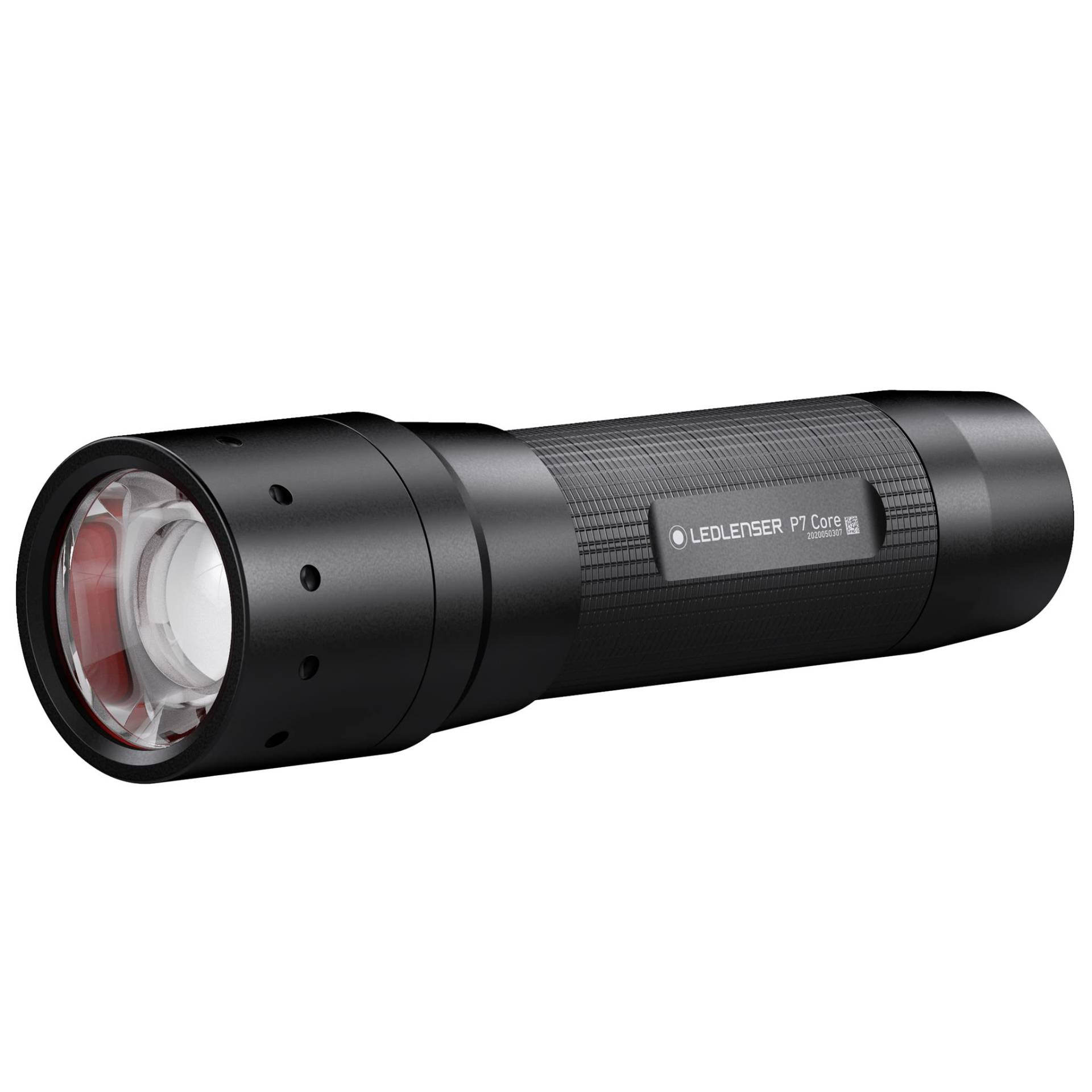 Ledlenser P7 Core Allround Taschenlampe LED, 450 Lumen, fokussierbar, 300m Leuchtweite, 4xAAA batteriebetrieben, inkl. Batterien, drei Helligkeitsstufen, Flashlight von Ledlenser