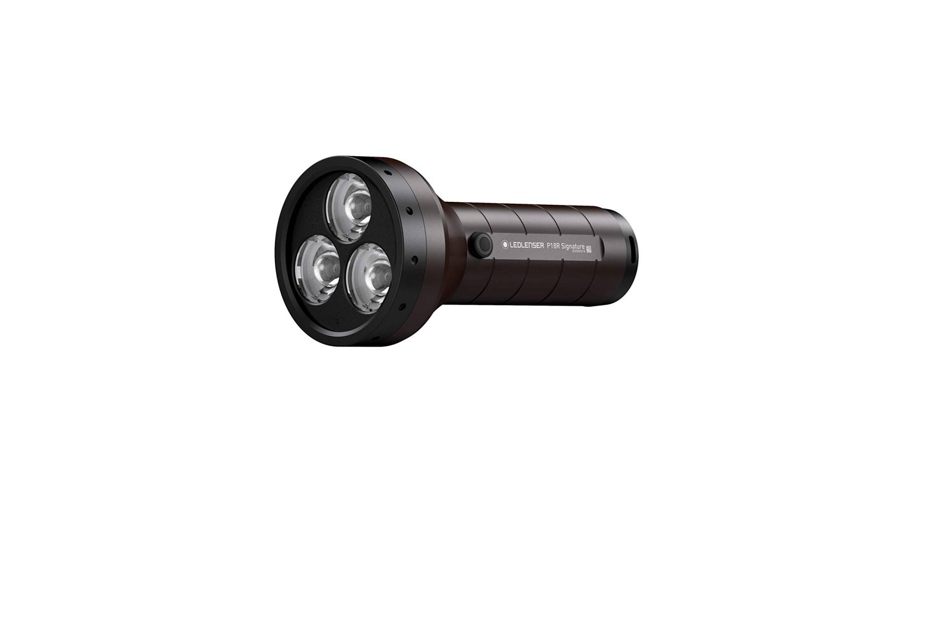 Ledlenser P18R Signature Premium Taschenlampe LED, Suchscheinwerfer, aufladbar mit Lithium Akku, 4500 Lumen, fokussierbar, X-Lens Technology, Leuchtweite 720 m, USB Magnetladekabel von Ledlenser