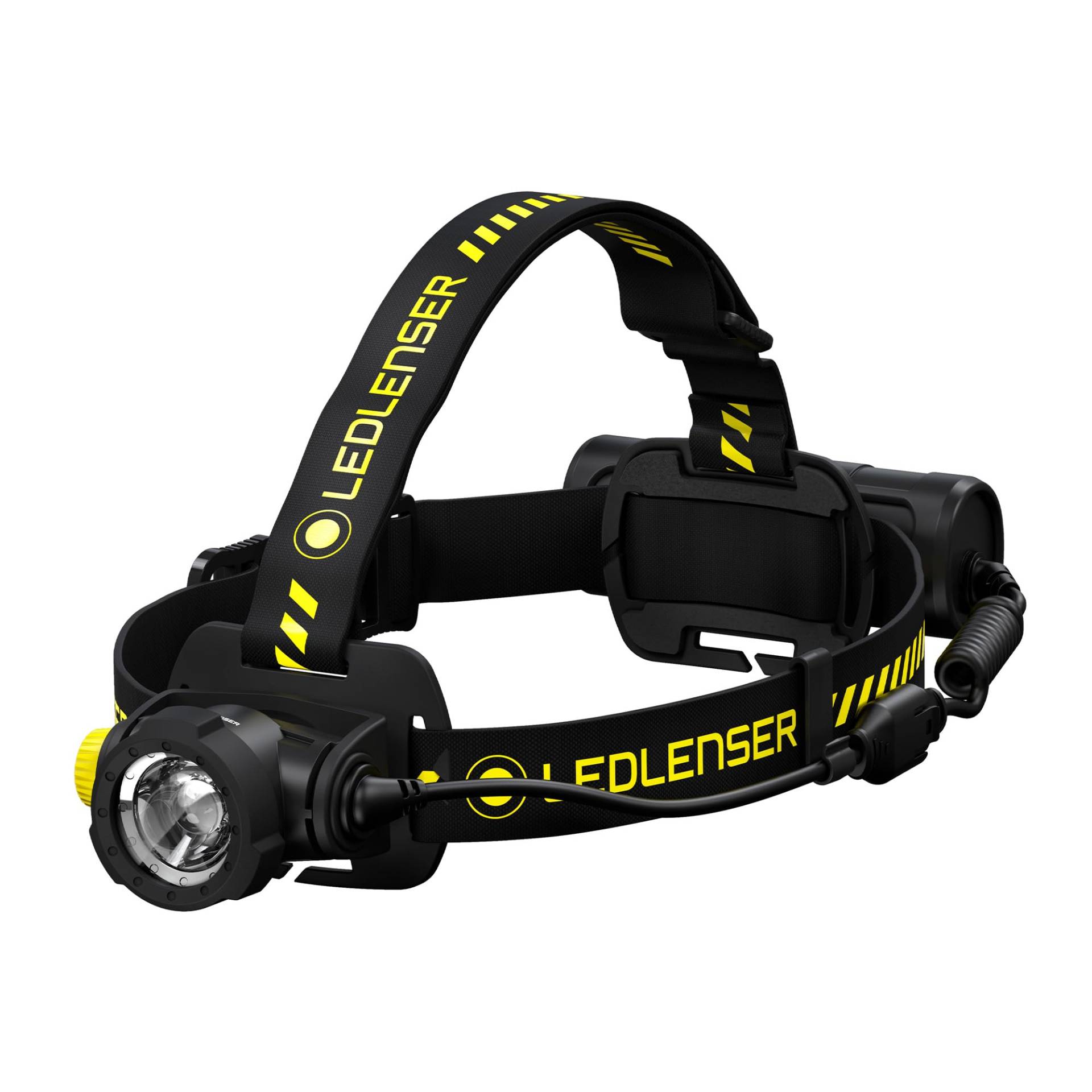 Ledlenser H7R Work Robust Stirnlampe LED, aufladbar mit Lithium Akku, wasserdicht IP67, 1000 Lumen, high CRI, fokussierbar, stufenlos dimmbar, Leuchtweite 250m, mit Helmclips, USB Magnetladekabel Ledlenser H7R Work Robust Stirnlampe LED, aufladbar mit Lithium Akku, wasserdicht IP67, 1000 Lumen, high CRI, fokussierbar, stufenlos dimmbar, Leuchtweite 250m, mit Helmclips, USB Magnetladekabel von Ledlenser