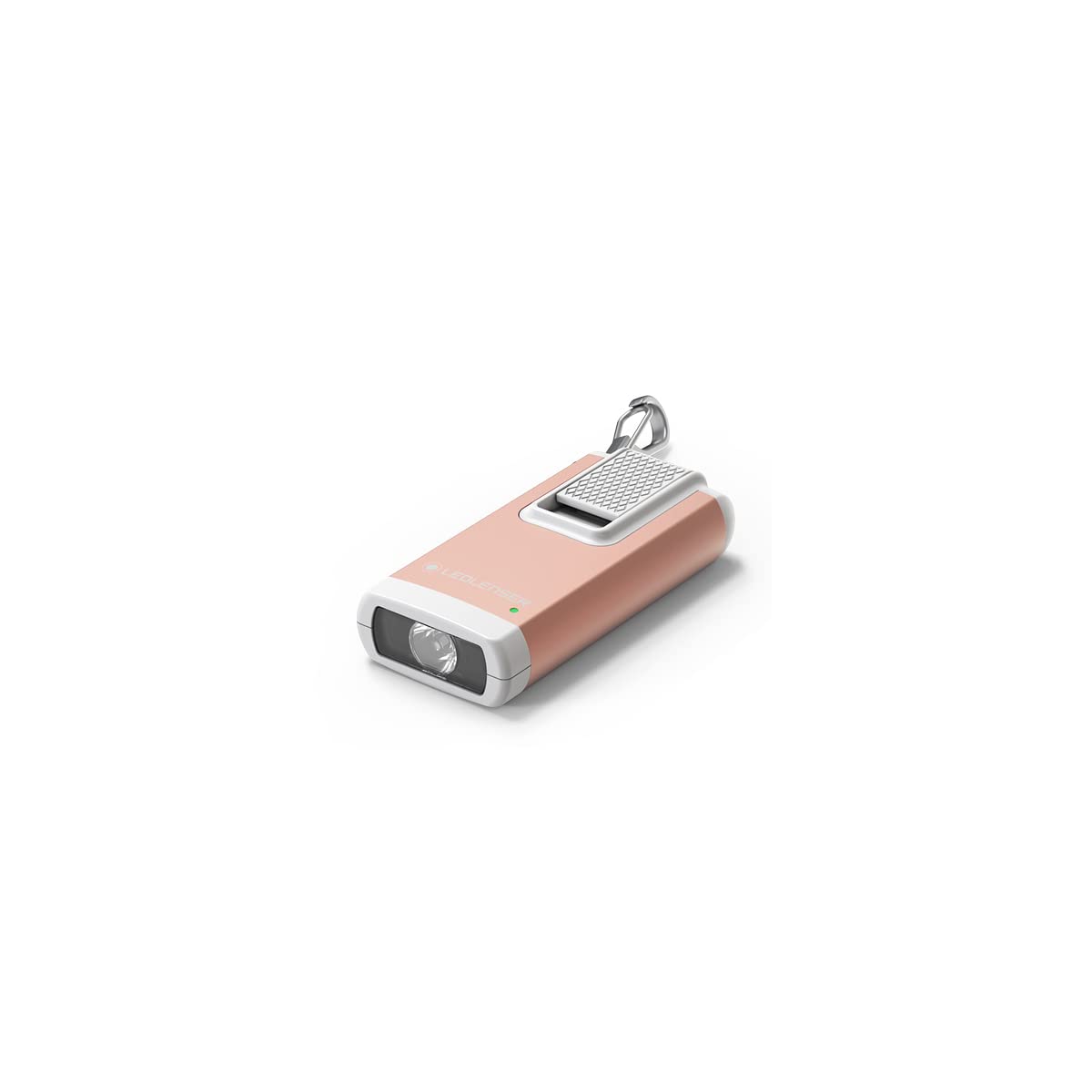 Ledlenser K6R Schlüsselbundleuchte, 400 Lumen, wiederaufladbar, mit USB-A -Schnittstelle, mit Rotlicht (Gold) von Ledlenser