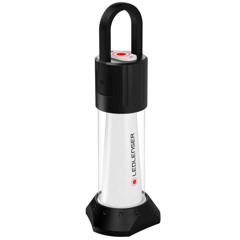Ledlenser ML6 LED Laterne, 750 Lumen, bis zu 240h Laufzeit, aufladbar mit Akku, blendfreies Licht, Powerbank, mit Rotlichtfunktion, Magnet, Outdoor, Camping, Schwarz von Ledlenser