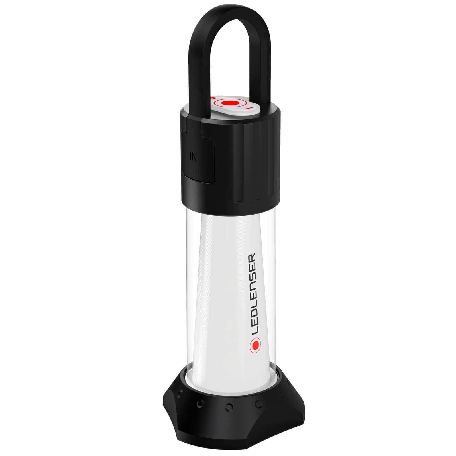 Ledlenser ML6 LED Laterne, 750 Lumen, bis zu 240h Laufzeit, aufladbar mit Akku, blendfreies Licht, Powerbank, mit Rotlichtfunktion, Magnet, Outdoor, Camping, Schwarz von Ledlenser