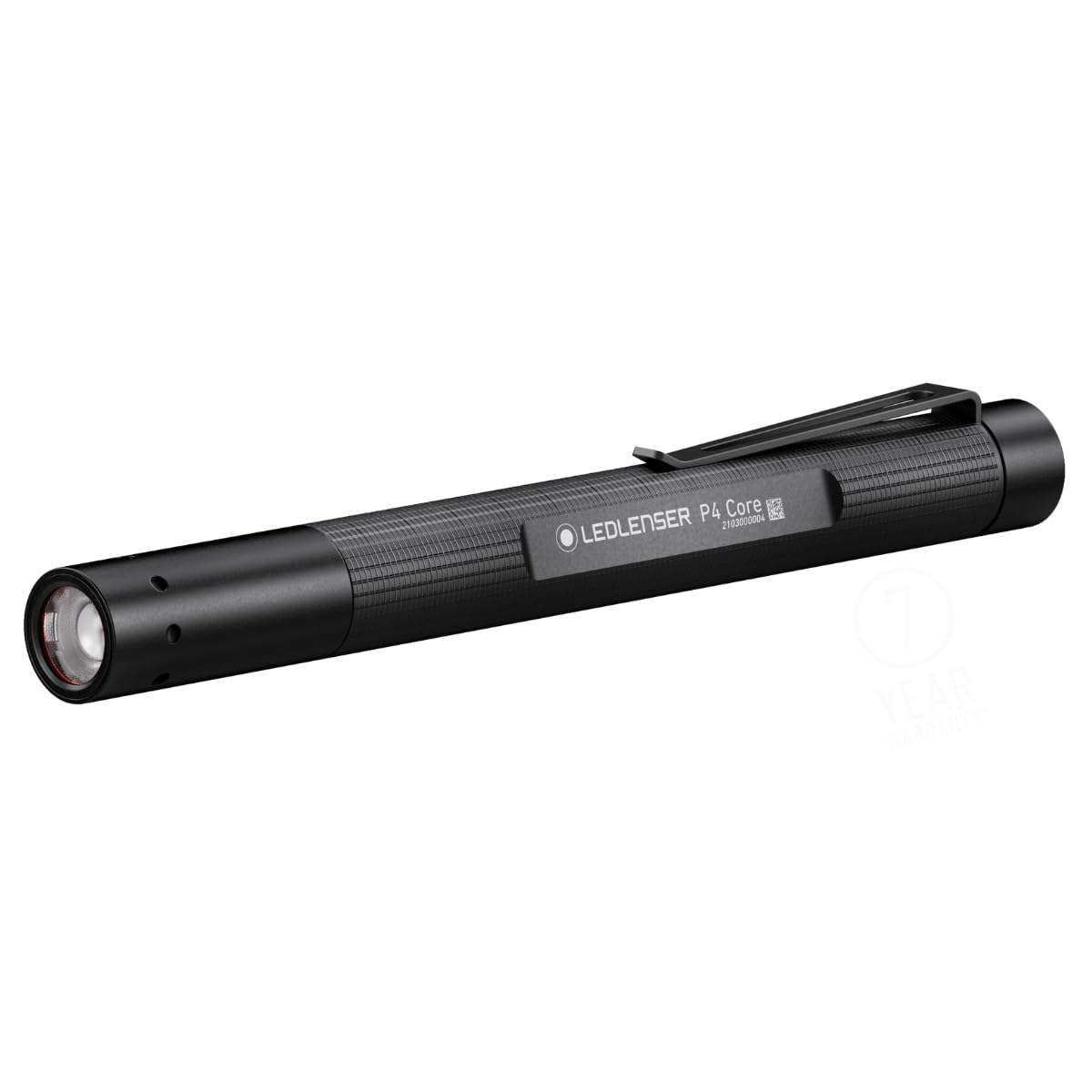 Ledlenser P4 Core Taschenlampe, maßgeschneidertes Licht durch das Advanced Focus System, 90 Lumen, 6 Stunden Laufzeit, ultrakompakt und leicht, für Outdoor & Camping von Ledlenser