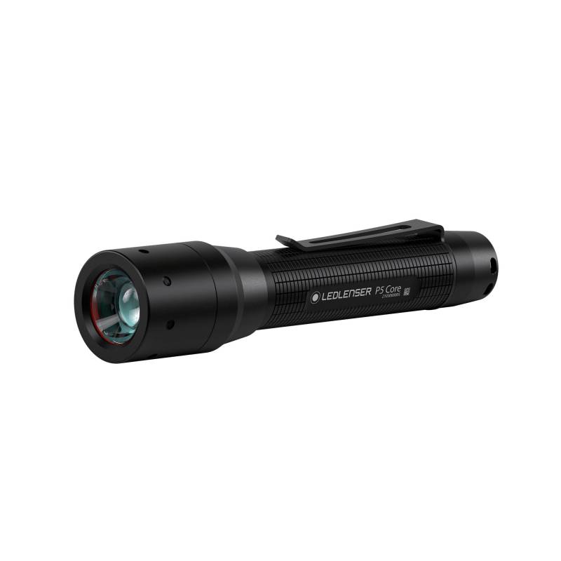 Ledlenser P5 Core kompakte Taschenlampe LED, 150lm, fokussierbar, 1x AA batteriebetrieben (mit AA im Lieferumfang) oder optional mit Akku, 90m Leuchtweite, inkl. Batterien, Flashlight von Ledlenser