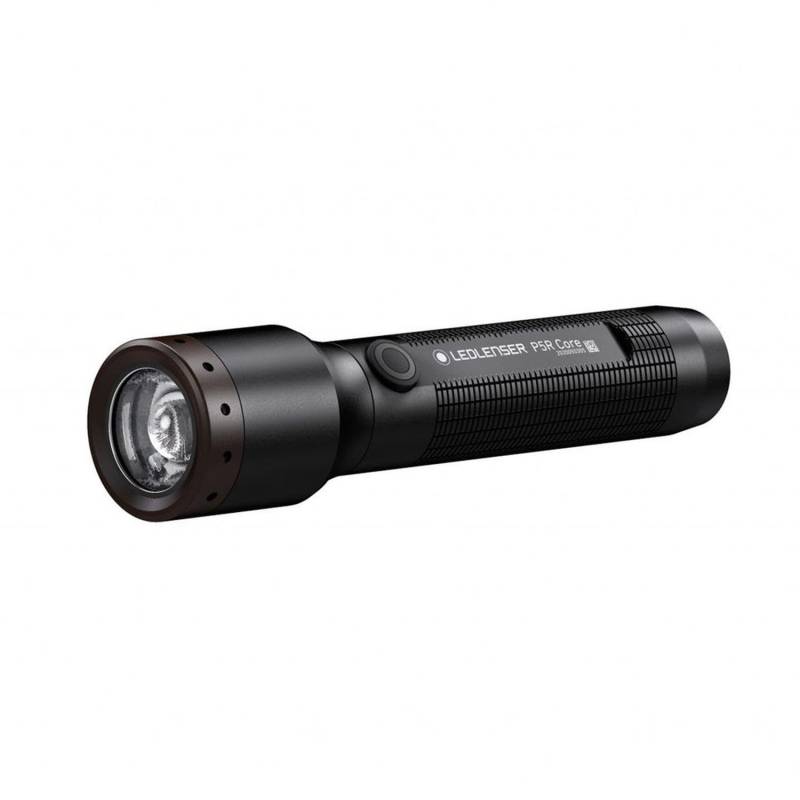 Ledlenser P5R Core kompakte Taschenlampe LED, 500 Lumen, aufladbar mit 14500 Lithium Akku, wasserdicht IP68, fokussierbar, 250m Leuchtweite, Constant Light, USB Magnetladekabel, Flashlight von Ledlenser