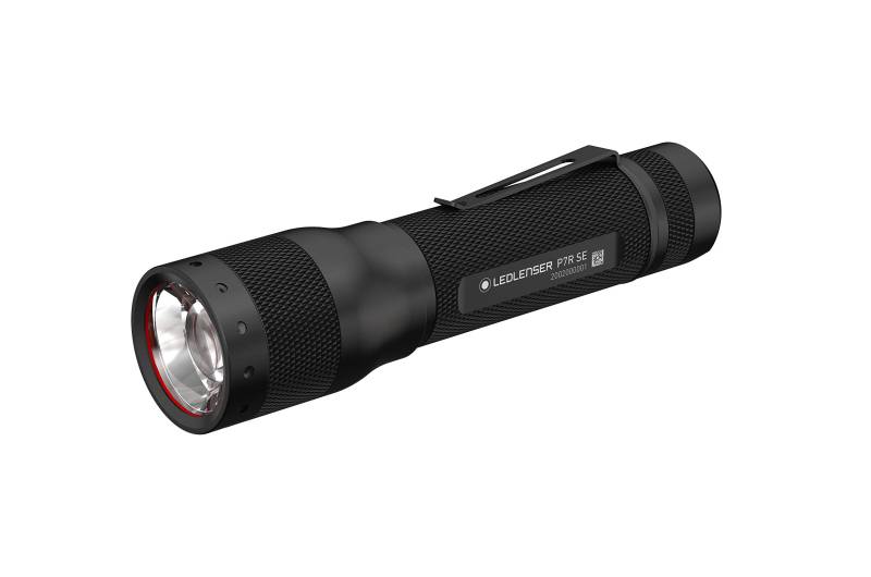 Ledlenser P7R SE LED Taschenlampe | Taschenlampe Led aufladbar und fokussierbar | taktische Leuchte mit 1100 Lumen | Advanced Focus | 220 Meter Leuchtweite | 40 Stunden Leuchtdauer | Strobe Modus von Ledlenser