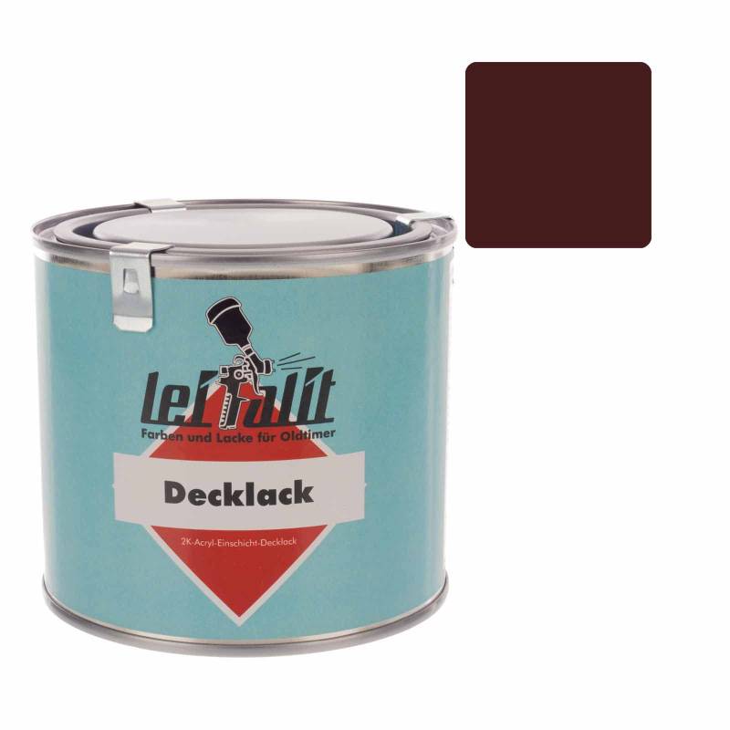 Lackfarbe Leifalit (Premium) maron 0,5l von Leifalit