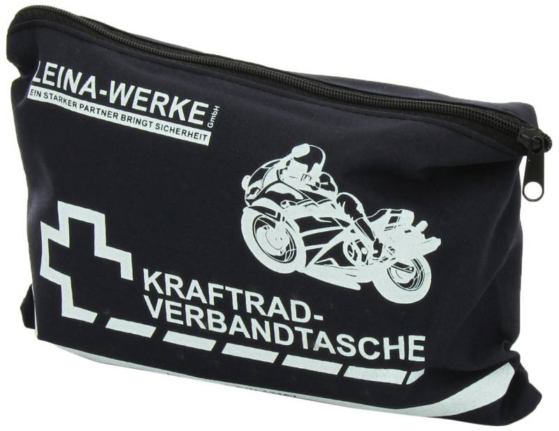 Leina-Werke 17001 Kraftrad-Verbandtasche Typ I ohne Klett, Blau/Weiß von Leina-Werke
