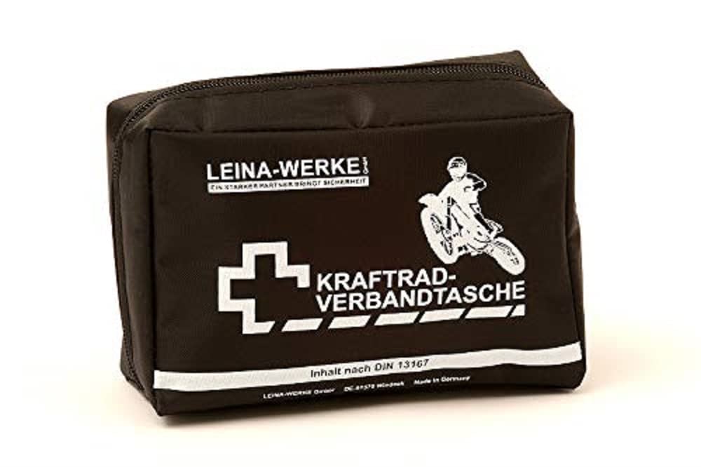 Leina-Werke 17009 Kraftrad-Verbandtasche Typ II ohne Klett, Blau/Weiß von LEINA-WERKE