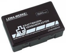 Leina Werke KFZ-Verbandkasten Standard Schwarz von LEINA-WERKE