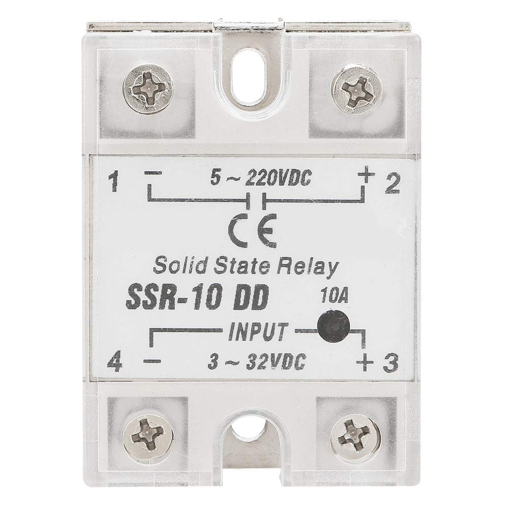 Relais - SSR-10 DD 10A 5-220 VDC Halbleiterrelais für den industriellen Automatisierungsprozess von Leku
