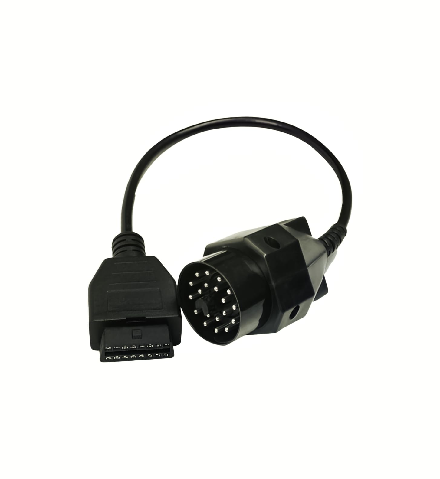 Lelukee OBD2 20 Pin auf 16 Adapterstecker Scannerkabel runder Diagnose-OBDII-Adapter für E36 E38 E39 E46 E53 X5 Z3 Lelukee OBD2 20 Pin auf 16 Adapterstecker Scannerkabel runder Diagnose-OBDII-Adapter für E36 E38 E39 E46 E53 X5 Z3 von Lelukee