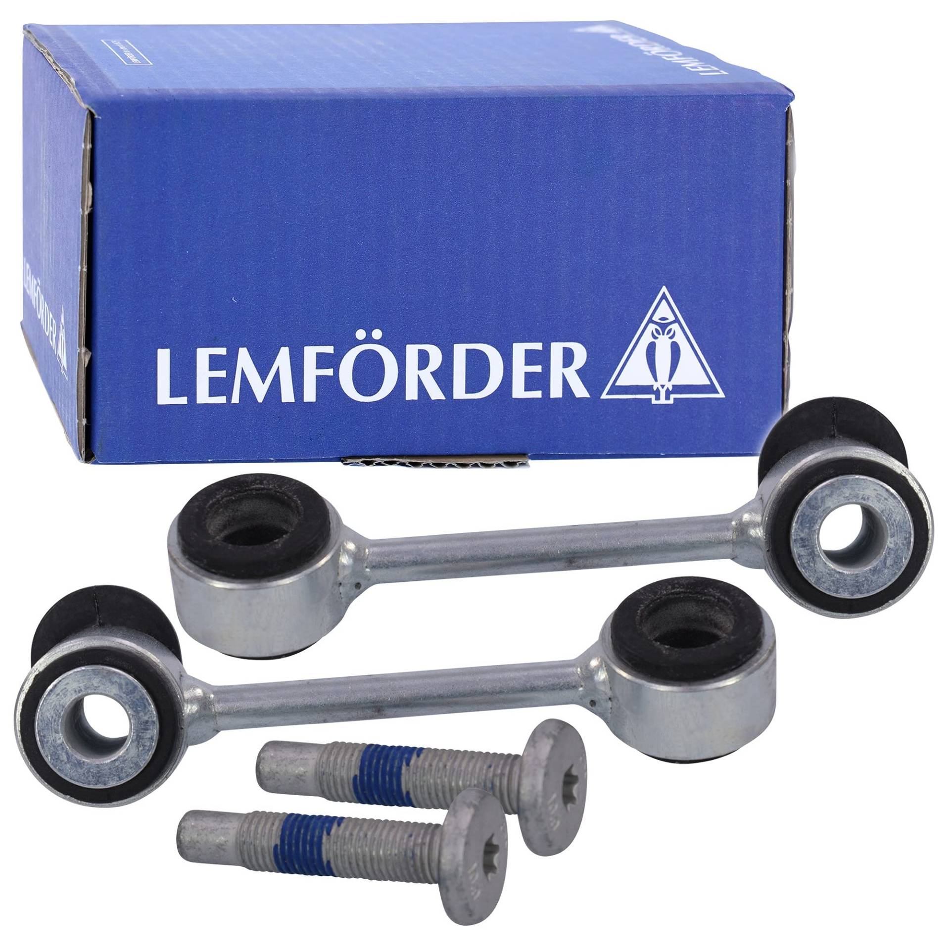 2x LEMFÖRDER Koppelstange Pendelstütze Stabistrebe Strebe Stabilisator Stabi Stange vorne links + rechts 2x LEMFÖRDER Koppelstange Pendelstütze Stabistrebe Strebe Stabilisator Stabi Stange vorne links + rechts von Lemförder