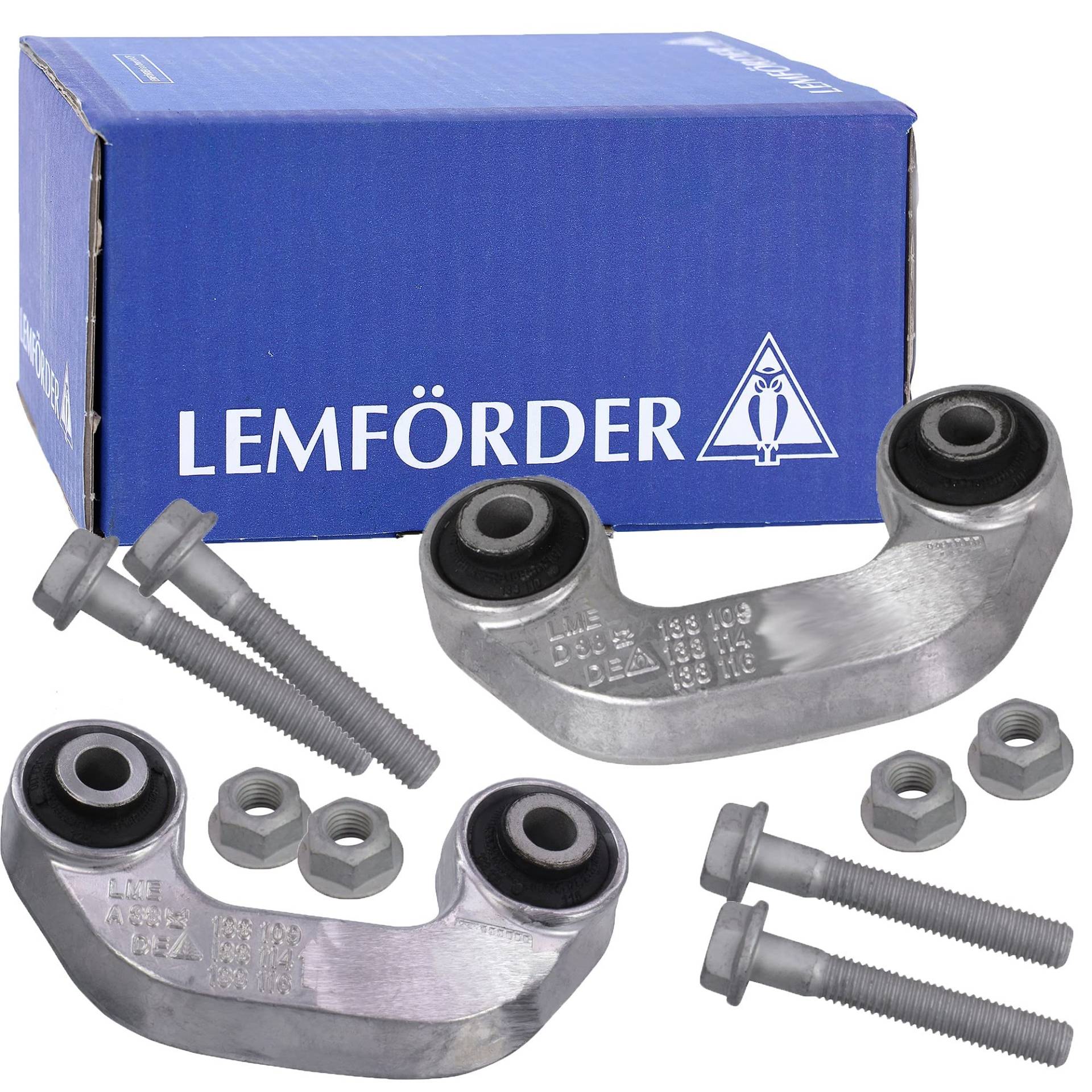 2x ORIGINAL LEMFÖRDER Koppelstange Pendelstütze Stabistrebe Strebe Stabilisator Stabi Stange vorne links + rechts 2x ORIGINAL LEMFÖRDER Koppelstange Pendelstütze Stabistrebe Strebe Stabilisator Stabi Stange vorne links + rechts von Lemförder