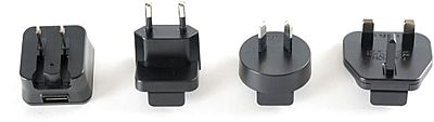 Lenz EU/US/UK/AUS USB, Ladegerät - Schwarz von Lenz
