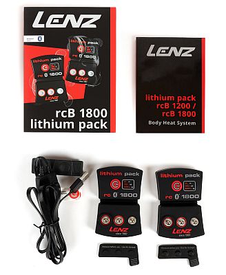 Lenz Lithium Pack rcB 1800, Akku Doppelpack - Schwarz Lenz Lithium Pack rcB 1800, Akku Doppelpack - Schwarz von Lenz
