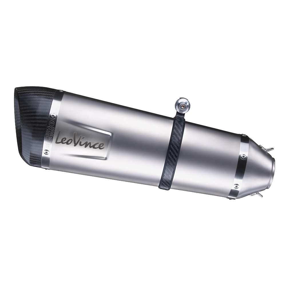 KIT SILENZIATORE FACTORY-S Ø60 L=270 INOX with lasered LeoVince logo KIT SILENZIATORE FACTORY-S Ø60 L=270 INOX with lasered LeoVince logo von LeoVince