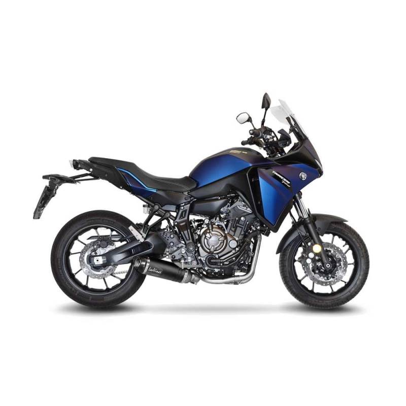 LeoVince Sport Auspuff Komplettanlage LV ONE EVO Black EDITION Yamaha Tracer 7/GT Bj.2020-2023 EURO5 von LeoVince
