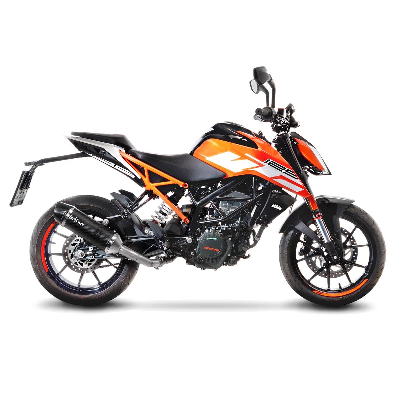 LeoVince Sportauspuff LV One EVO Carbon KTM DUKE 125 / 390 Bj.2017-2020 EURO4 eintragungsfrei+ABE LeoVince Sportauspuff LV One EVO Carbon KTM DUKE 125 / 390 Bj.2017-2020 EURO4 eintragungsfrei+ABE von LeoVince