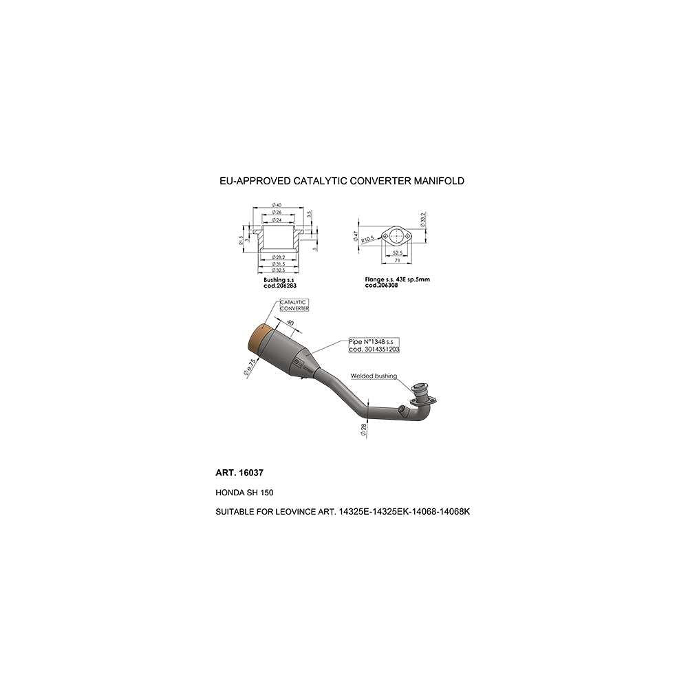 SBK EU-APPROVED CATALYTIC CONVERTER MANIFOLD SBK EU-APPROVED CATALYTIC CONVERTER MANIFOLD von LeoVince