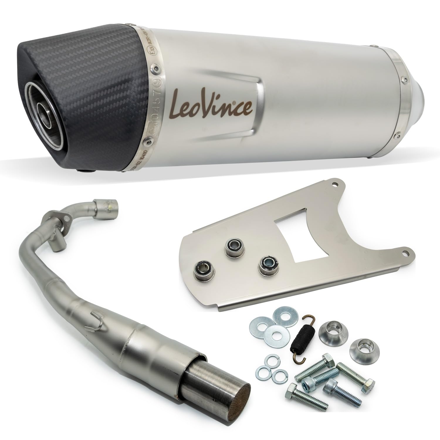 SBK LV ONE EVO 1/1 PIAGGIO VESPA PRIMAVERA/SPRINT 125 iGet ABS INOX with catalyst SBK LV ONE EVO 1/1 PIAGGIO VESPA PRIMAVERA/SPRINT 125 iGet ABS INOX with catalyst von LeoVince