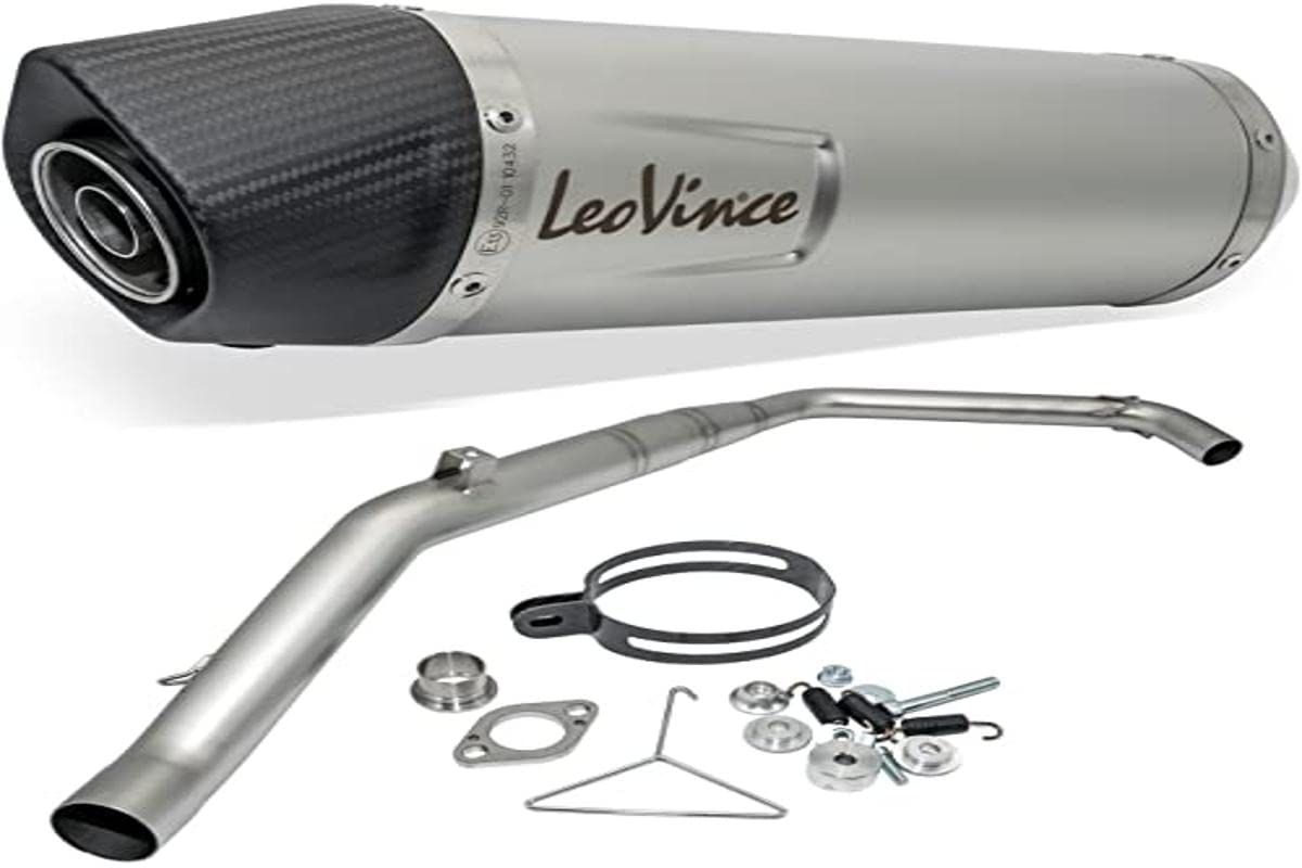 SBK LV ONE EVO 1/1 YAMAHA MT-125 / YZF-R125 INOX SBK LV ONE EVO 1/1 YAMAHA MT-125 / YZF-R125 INOX von LeoVince