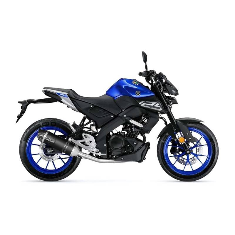SBK LV ONE EVO BLACK 1/1 YAMAHA MT-125 / YZF-R125 INOX von LeoVince