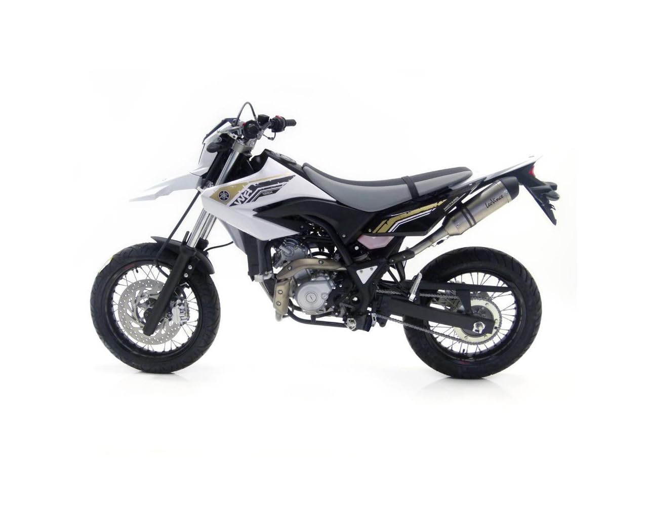 SBK LV ONE YAMAHA WR, Edelstahl, 125 R-X i.e. INOX SBK LV ONE YAMAHA WR, Edelstahl, 125 R-X i.e. INOX von LeoVince