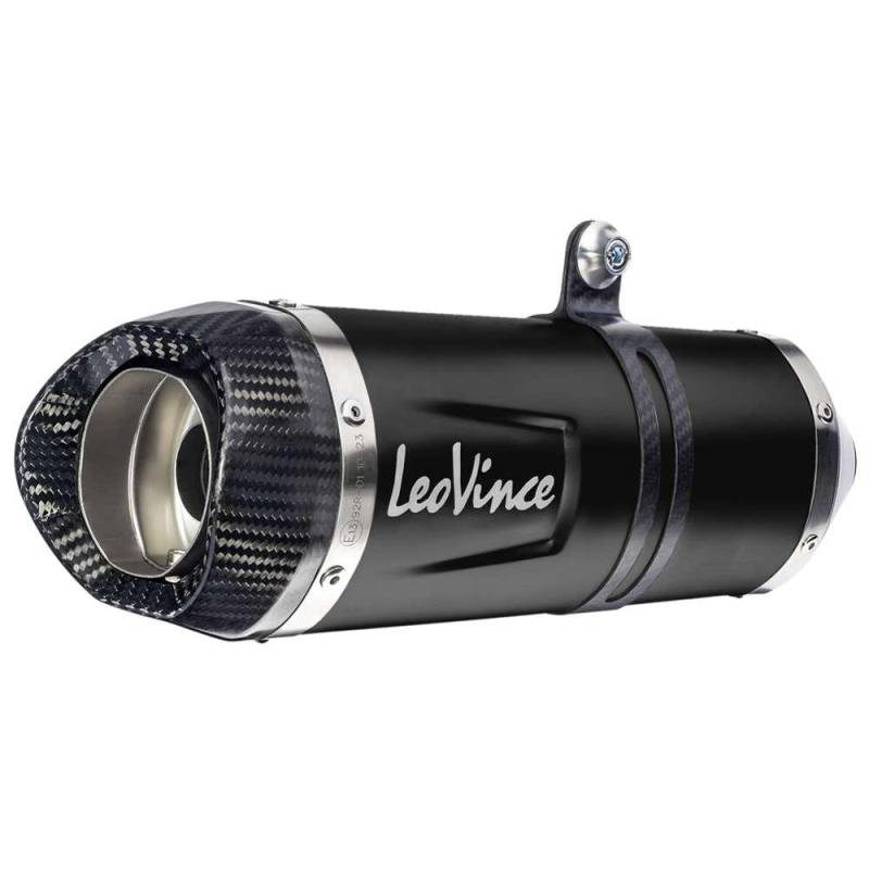 Sport Auspuff Komplettanlage EDITION BLACK LeoVince LV One EVO Yamaha XSR 700 Bj.2016-2020 EURO4 von LeoVince