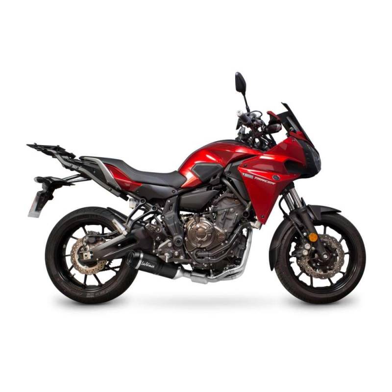 Sport Auspuff Komplettanlage LeoVince BLACK LV One EVO Yamaha Tracer 700 /GT Bj.2016-2019 EURO4 von LeoVince
