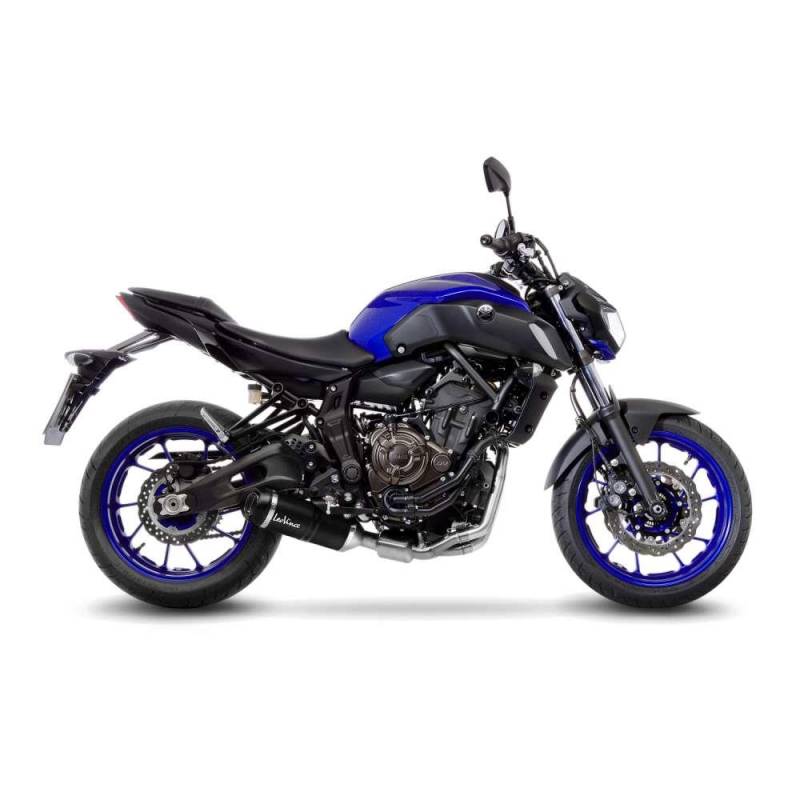 Sport Auspuff Komplettanlage LeoVince LV One EVO Carbon Yamaha MT-07 / FZ-07 Bj.2017-2020 EURO-4 +ABE von LeoVince