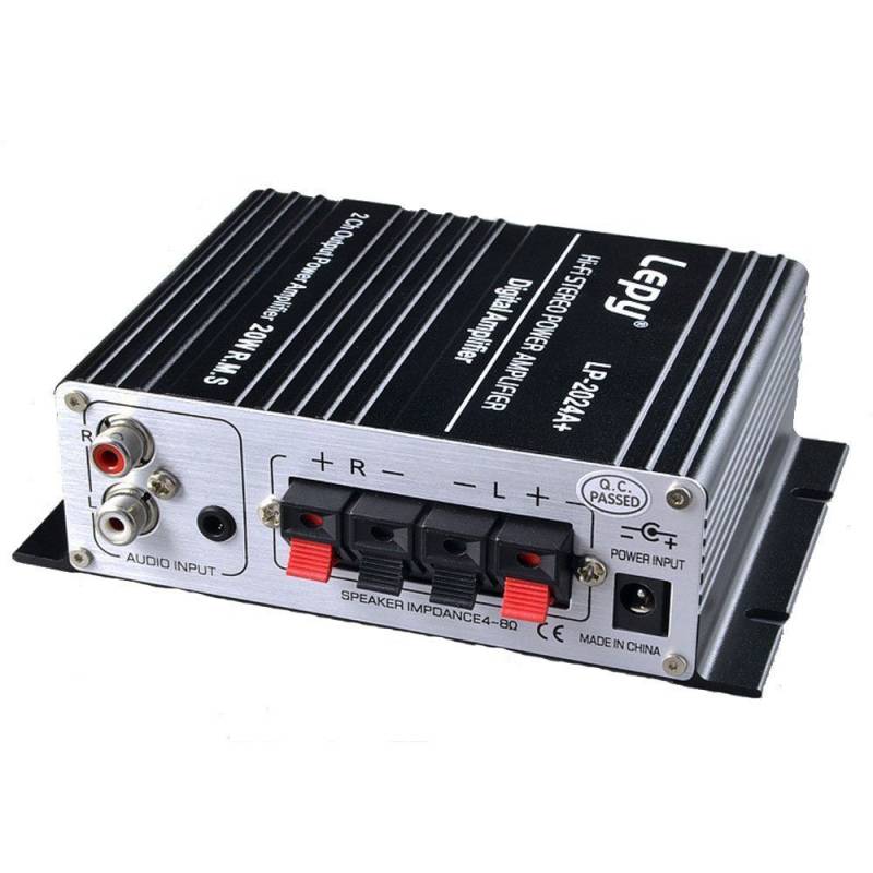 LEPY LP-2024A + Audio Mini Hi-FI Endstufe High-Fidelity Autoverstärker und Netzteil von Lepy