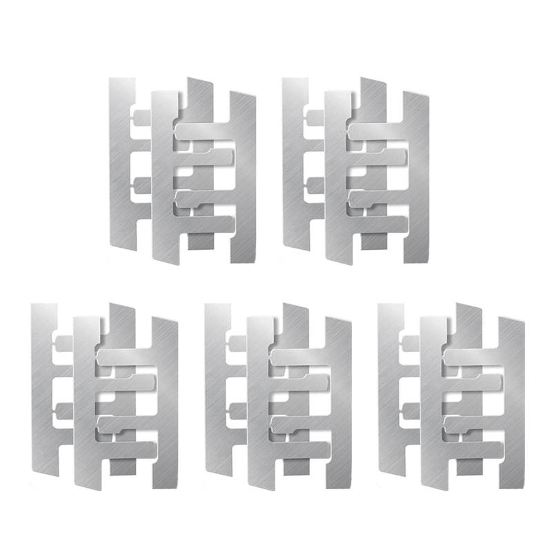 10pcs Universals Elektrische Box Mount Schalter Box Stütze Halterung Metallauslass Spacer F Clamp Power Outlet Fixing Tool von Lerpwige