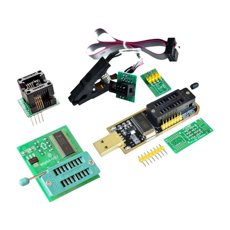 CH341B Programmierer Set BIOS USB + SOIC8 SOP8 Testclip Für Schüler Und Hobbyisten In Der Chipprogrammierung von Lerpwige
