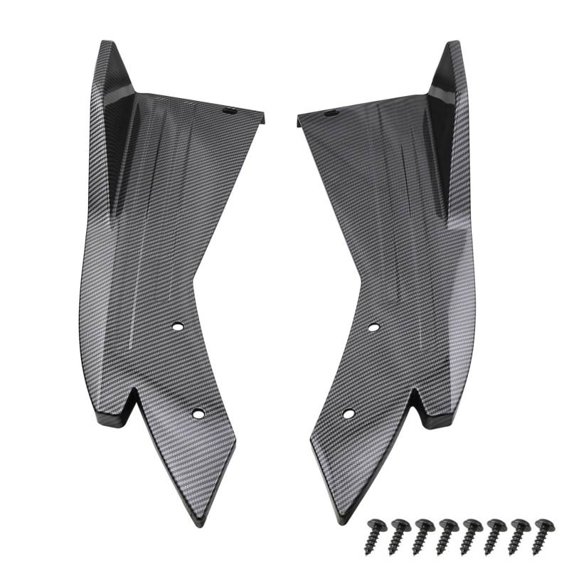 Diffusor Side Rock Wrap Splitter Car Heck Stoßfänger Spoiler Lippenflügel Trimmschutzschutzschutz von Lerpwige