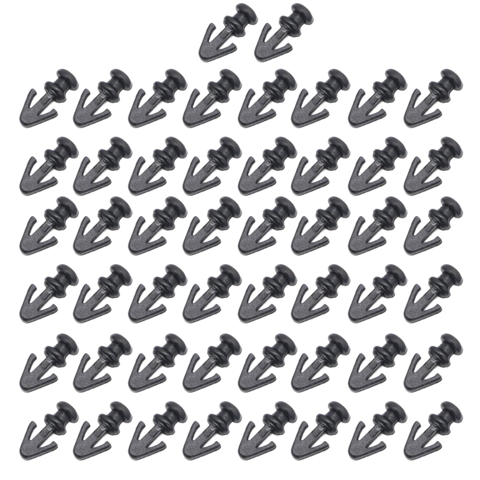 Lerpwige 50pcs Autoverbesserungsklammern Untere Weatherstrip Türversiegeldichtungsstreifen Clip Niivet Easy Installation Lerpwige 50pcs Autoverbesserungsklammern Untere Weatherstrip Türversiegeldichtungsstreifen Clip Niivet Easy Installation von Lerpwige