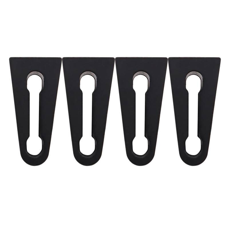 Lerpwige Autozubehör 4PCS/Set Car Door Rasseln Screaks Schalldichtste Versiegelungstür Schloss Deadsener Puffer von Lerpwige