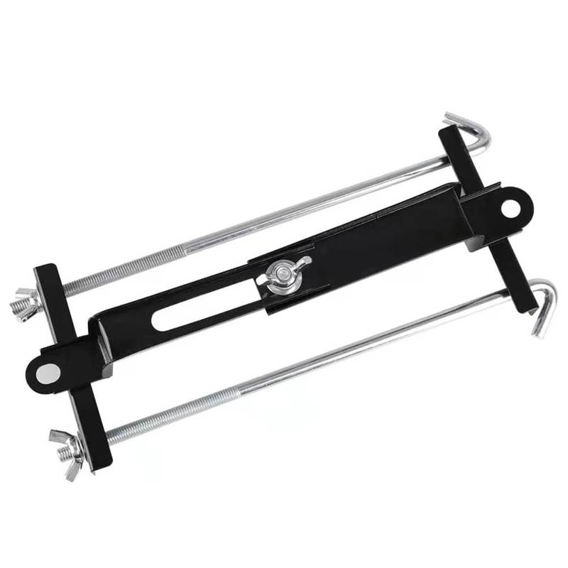 Lerpwige Einstellbare Batterie Halten Down Batterycrosshe Batterie Mit J Bolt Battery Binde Halte Batterie Haltedown Passform Für SUV Auto von Lerpwige