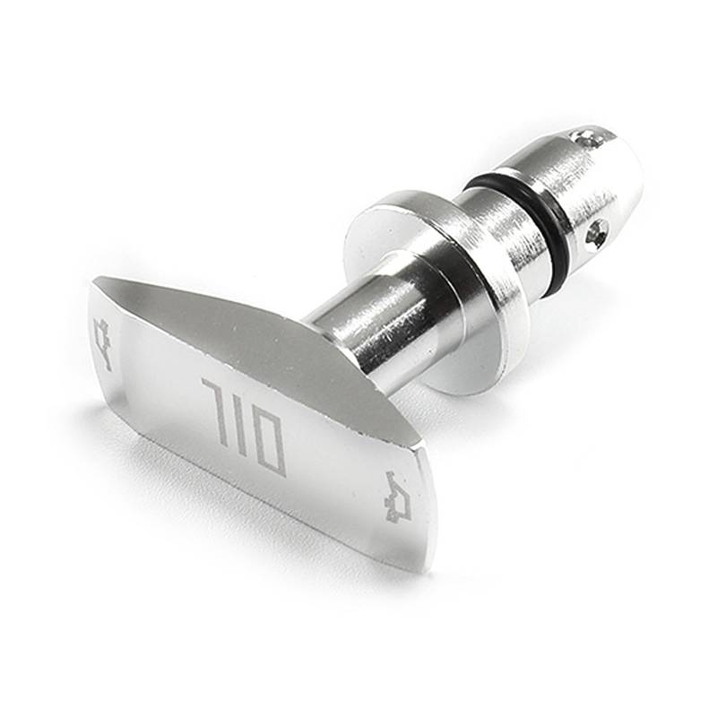 Lerpwige Motor Ölgriff Pull Getriebeöl Ziehgriff Aluminiumöl Tauchstickgriff von Lerpwige