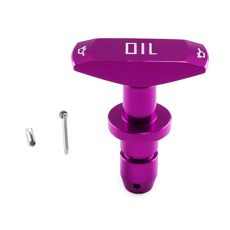 Lerpwige Motor Ölgriff Pull Getriebeöl Ziehgriff Aluminiumöl Tauchstickgriff von Lerpwige