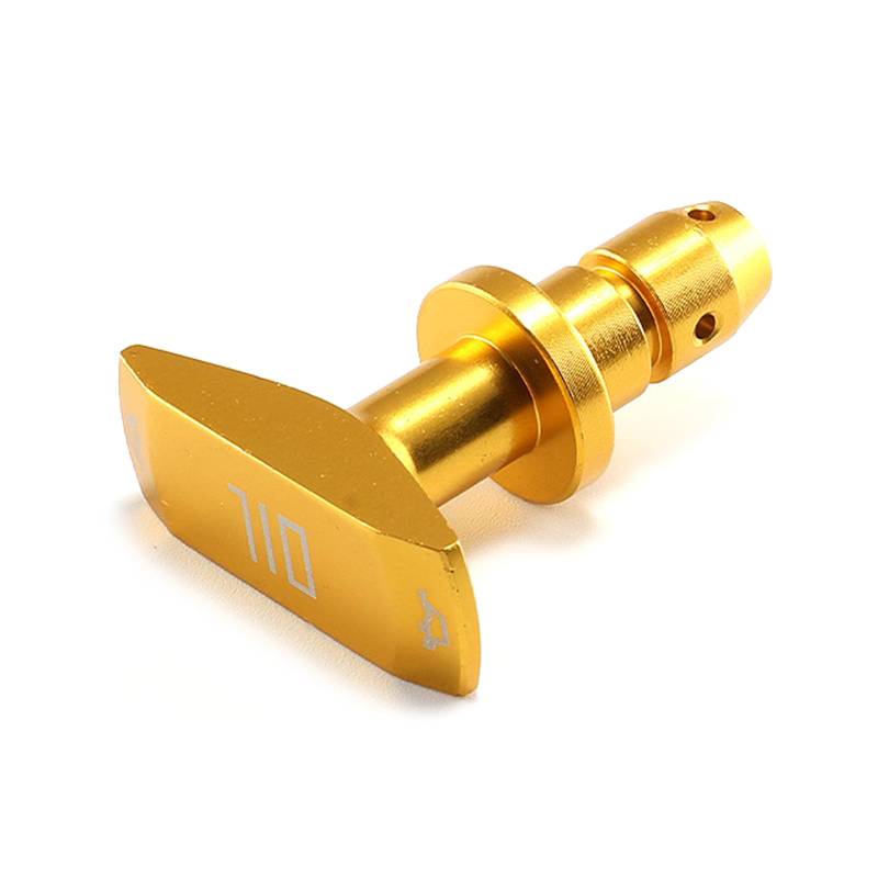 Lerpwige Motor Ölgriff Pull Getriebeöl Ziehgriff Aluminiumöl Tauchstickgriff von Lerpwige