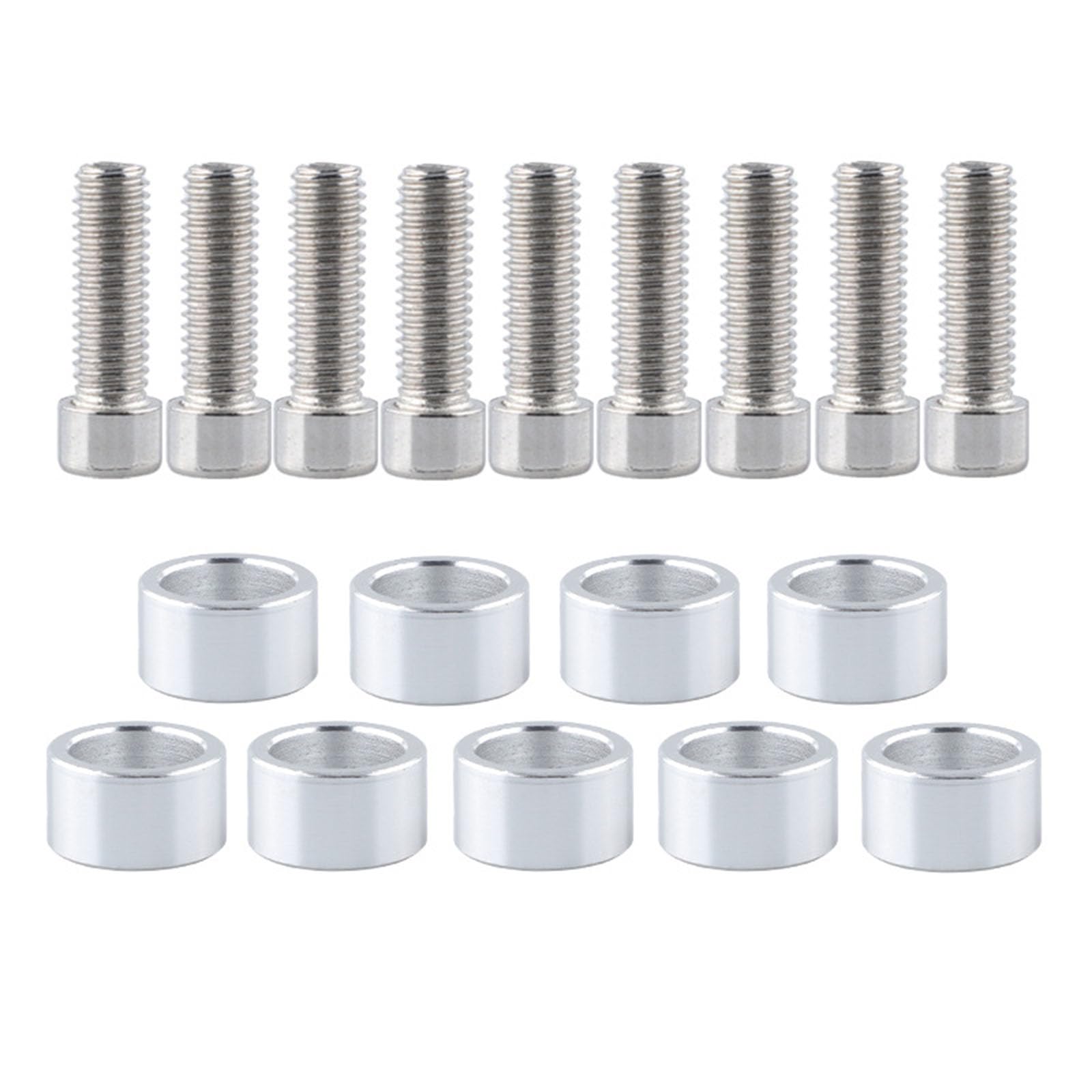 Lerpwige Set Von 9 M8x1.25 Abgaskopfkrümmerschrauben & Lerpwige Set Von 9 M8x1.25 Abgaskopfkrümmerschrauben & von Lerpwige